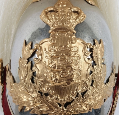 Duke of Lancasters Yeomanry Officers Helmet. - 2
