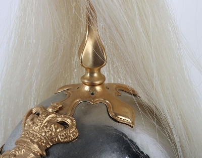 Duke of Lancasters Yeomanry Officers Helmet. - 5