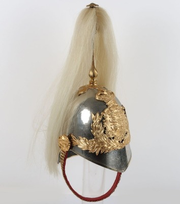 Duke of Lancasters Yeomanry Officers Helmet. - 6