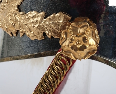 Duke of Lancasters Yeomanry Officers Helmet. - 10