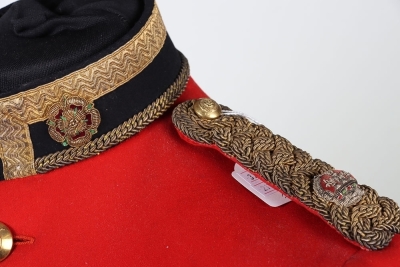 Duke of Lancaster's Yeomanry Officers Full Dress Tunic, Belts & Trousers. - 4