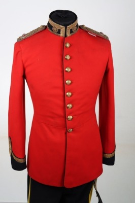 Duke of Lancaster's Yeomanry Officers Full Dress Tunic, Belts & Trousers. - 2