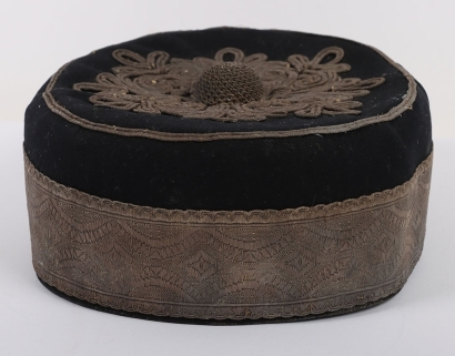 Lancashire Hussars Yeomanry Officers Pill Box Cap
