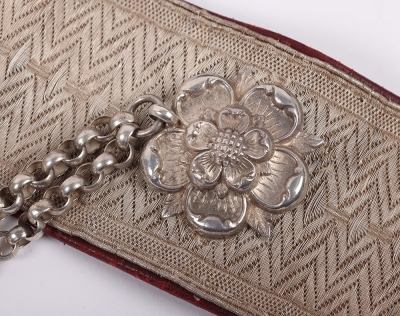 Lancashire Hussars Yeomanry Officers Pouch belt & Pouch - 2