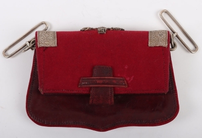 Lancashire Hussars Yeomanry Officers Pouch belt & Pouch - 9