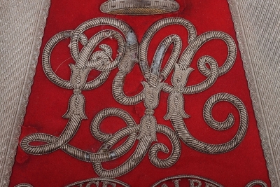Leicestershire Yeomanry Cavalry Full Dress Sabretache, - 3