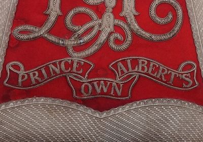 Leicestershire Yeomanry Cavalry Full Dress Sabretache, - 4
