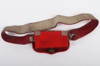 Leicestershire Yeomanry 1845-70 Officers Full Dress Pouch & Pouch Belts. - 3