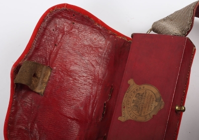 Leicestershire Yeomanry 1845-70 Officers Full Dress Pouch & Pouch Belts. - 5