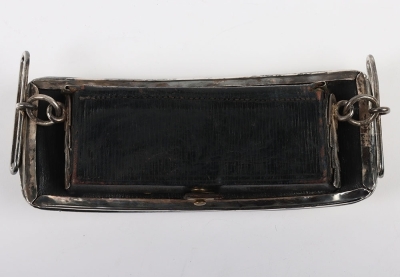 Leicestershire Yeomanry post 1870 Officers Full Dress Pouch & Pouch Belts. - 9