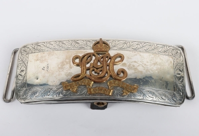 Leicestershire Yeomanry post 1870 Officers Full Dress Pouch & Pouch Belts. - 11