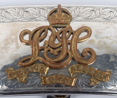 Leicestershire Yeomanry post 1870 Officers Full Dress Pouch & Pouch Belts. - 12