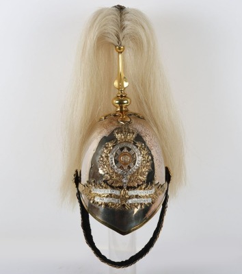 Lothian & Berwickshire Yeomanry Officers Helmet,