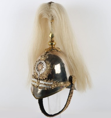 Lothian & Berwickshire Yeomanry Officers Helmet, - 5