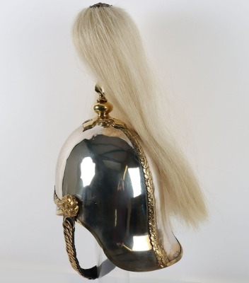 Lothian & Berwickshire Yeomanry Officers Helmet, - 7