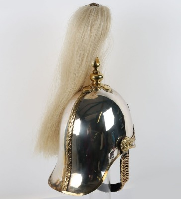 Lothian & Berwickshire Yeomanry Officers Helmet, - 8