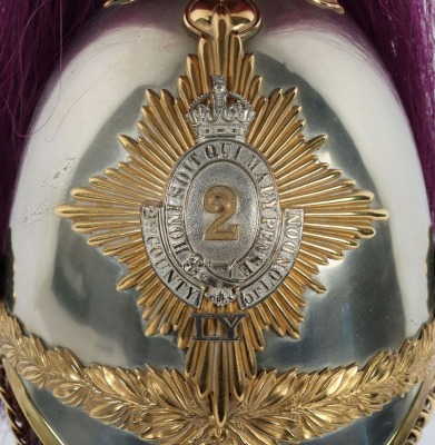 2nd County of London Westminster Dragoons Helmet, - 2
