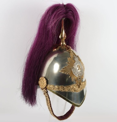 2nd County of London Westminster Dragoons Helmet, - 6