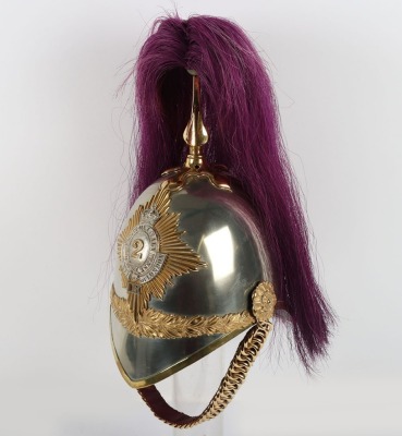 2nd County of London Westminster Dragoons Helmet, - 7