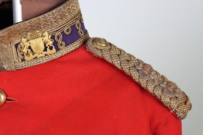 Westminster Dragoons Officers Full Dress Tunic. - 4