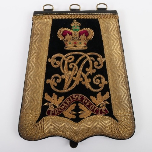 Middlesex Yeomanry Officers Full Dress Sabretache,