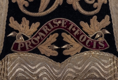 Middlesex Yeomanry Officers Full Dress Sabretache, - 4