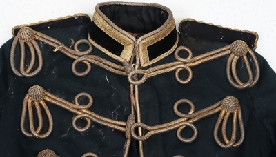 Middlesex Yeomanry Officers Full Dress Busby, Tunic & Pouch Belt. - 6