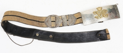 Middlesex Yeomanry Officers Full Dress Busby, Tunic & Pouch Belt. - 8