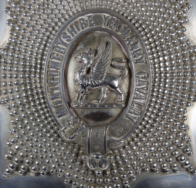 Montgomeryshire Yeomanry Cavalry Full Dress Helmet. - 3