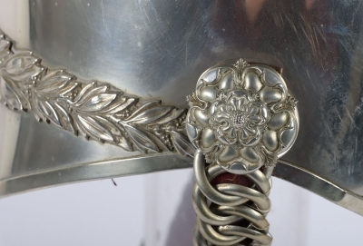 Montgomeryshire Yeomanry Cavalry Full Dress Helmet. - 7