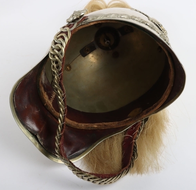 Montgomeryshire Yeomanry Cavalry Full Dress Helmet. - 12
