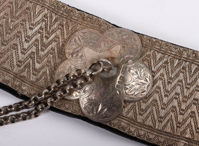 Montgomeryshire Yeomanry Cavalry Full Dress Pouch Belt & Pouch. - 3
