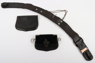 Montgomeryshire Yeomanry Cavalry Full Dress Pouch Belt & Pouch. - 6