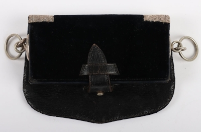 Montgomeryshire Yeomanry Cavalry Full Dress Pouch Belt & Pouch. - 9