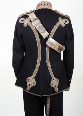 Northumberland Yeomanry Officers Full Dress Tunic & Pouch Belt. - 5