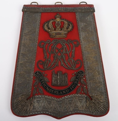 Northumberland Yeomanry Cavalry Full Dress Sabretache,