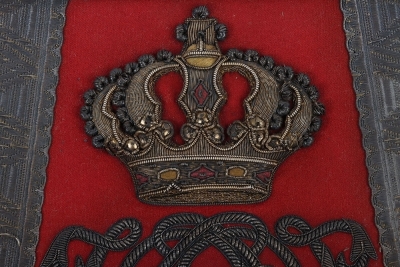 Northumberland Yeomanry Cavalry Full Dress Sabretache, - 2