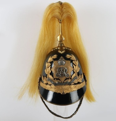 Norfolk Yeomanry Full Dress Helmet.