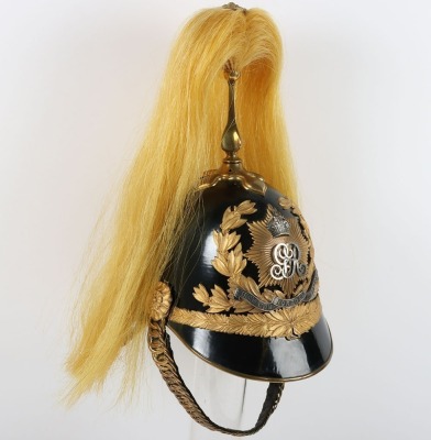 Norfolk Yeomanry Full Dress Helmet. - 7