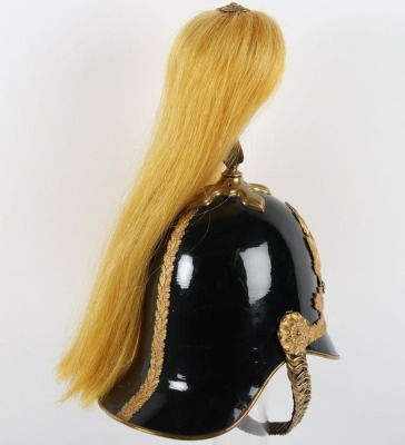 Norfolk Yeomanry Full Dress Helmet. - 9