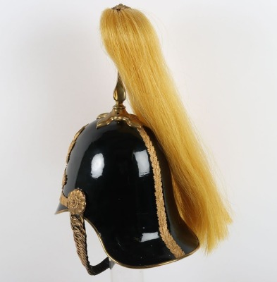 Norfolk Yeomanry Full Dress Helmet. - 10