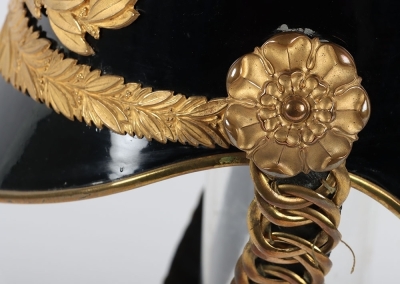 Norfolk Yeomanry Full Dress Helmet. - 11