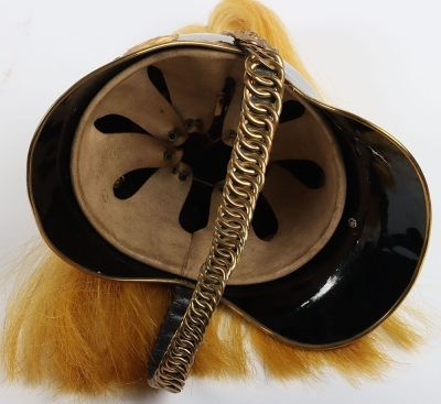 Norfolk Yeomanry Full Dress Helmet. - 12