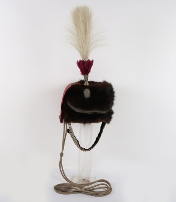 Oxfordshire Yeomanry Officer Busby & Plume.
