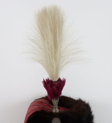 Oxfordshire Yeomanry Officer Busby & Plume. - 2