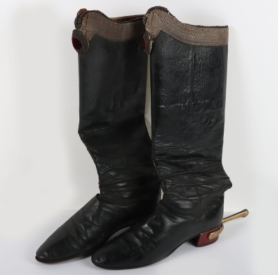 Oxfordshire Yeomanry Officer Levee Boots. - 3