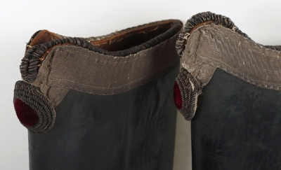 Oxfordshire Yeomanry Officer Levee Boots. - 4