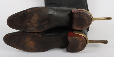 Oxfordshire Yeomanry Officer Levee Boots. - 5