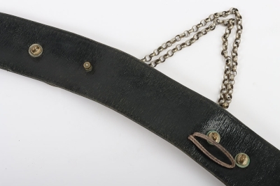 Buckinghamshire Hussars Yeomanry Pouch Belt and Full Dress Pouch. - 6