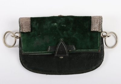Buckinghamshire Hussars Yeomanry Pouch Belt and Full Dress Pouch. - 8
